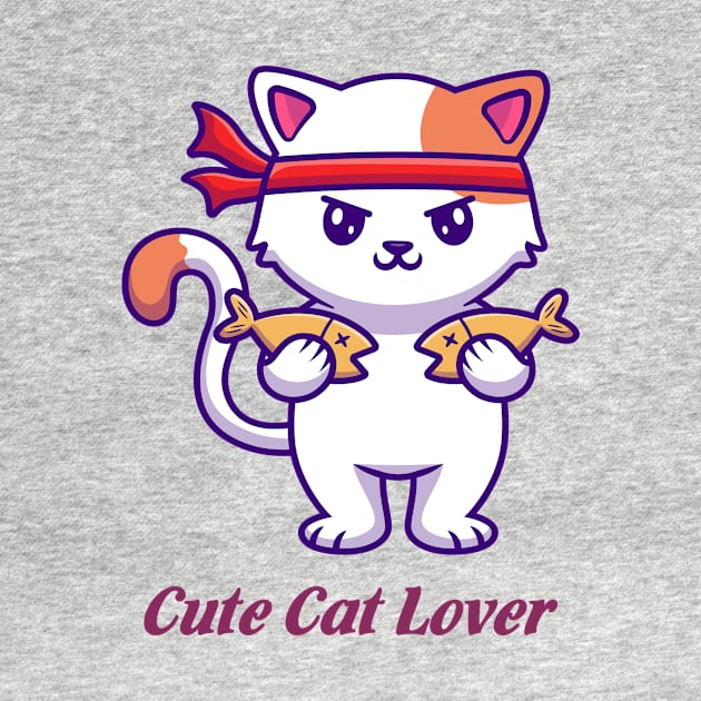 Cute cat lover by This is store